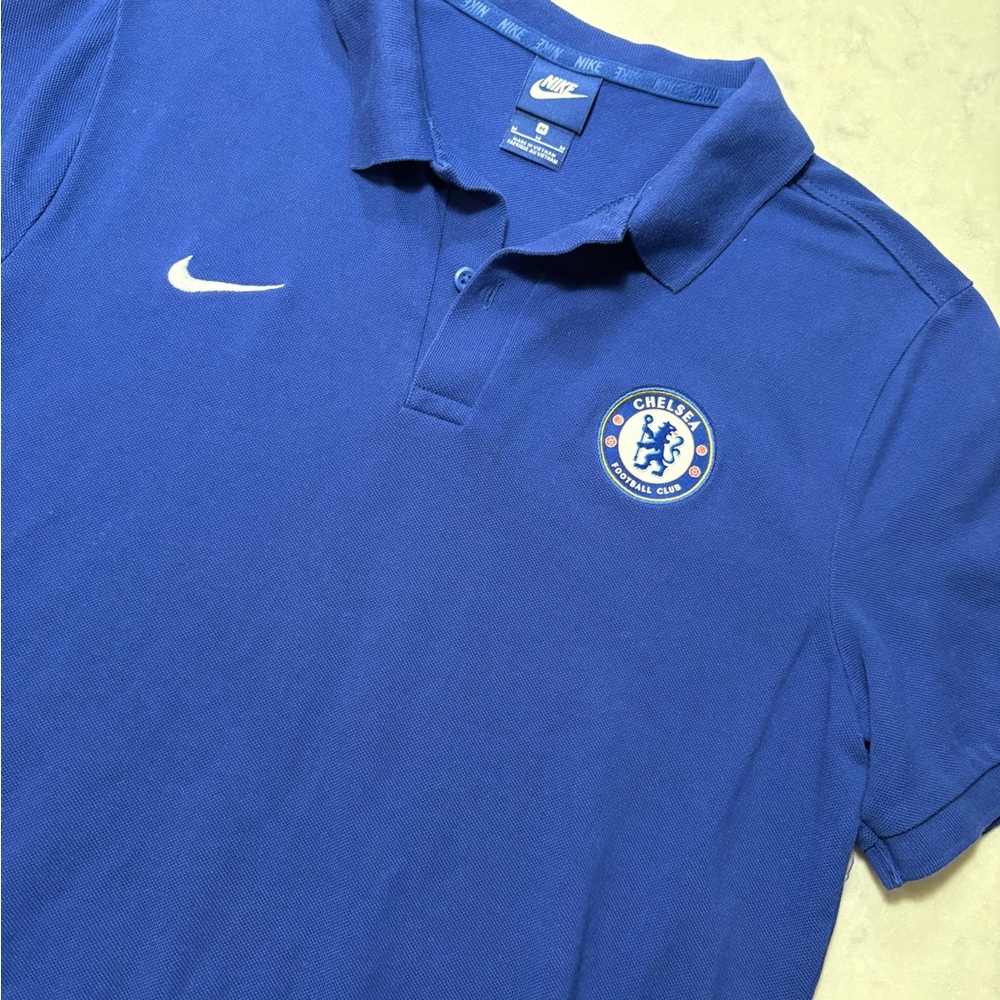 Nike Chelsea FC Royal Blue Polo - Picture 5 of 5